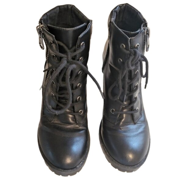 Steve Madden Combat Boots  7M - Picture 1 of 11